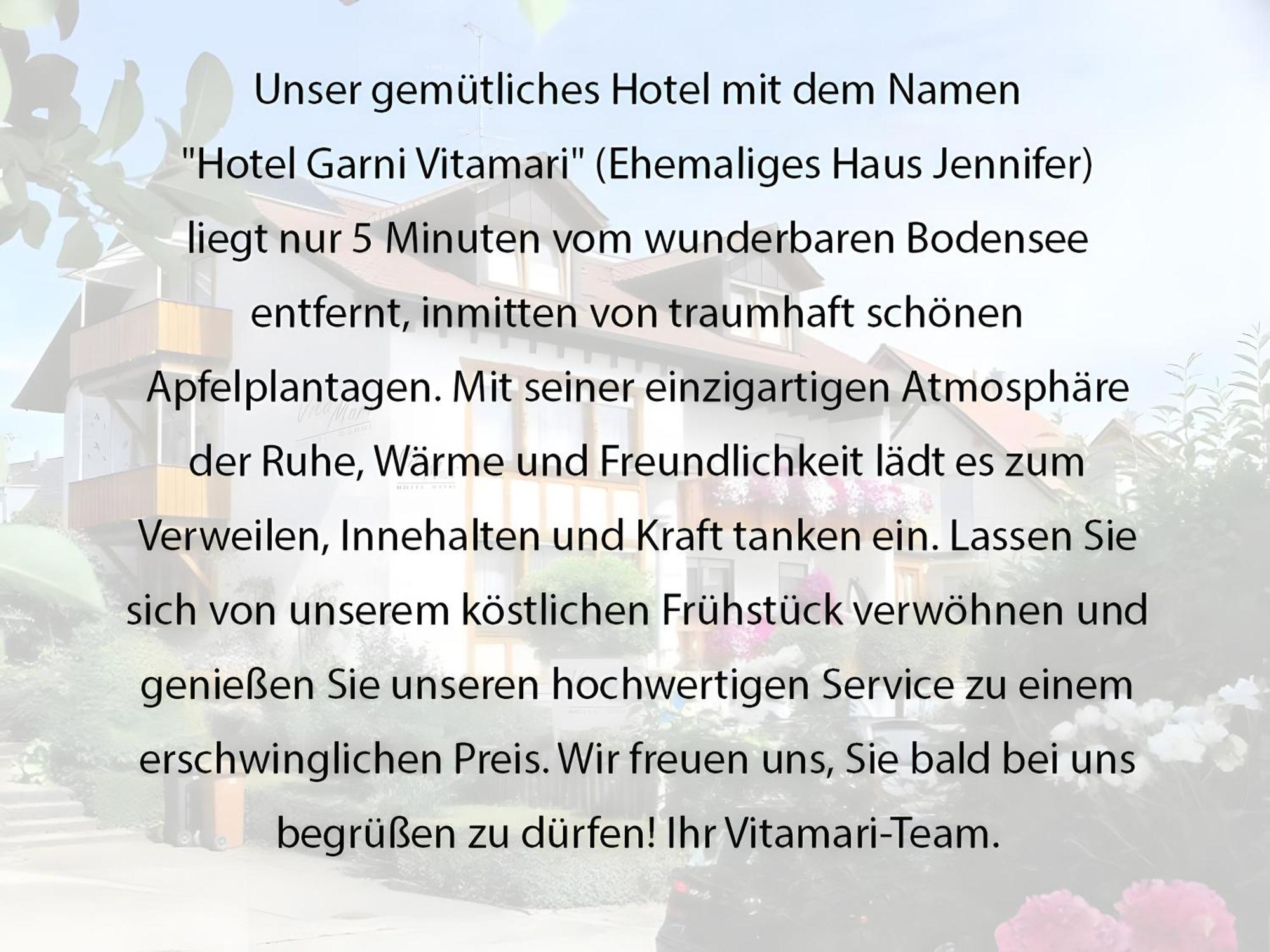 Hotel Garni Vitamari วัสเซอร์บูร์ก ภายนอก รูปภาพ
